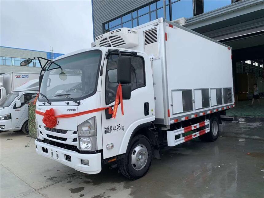 東風(fēng)天龍前四后八國六冷藏車_5米1柴油版冷鏈車具體配置