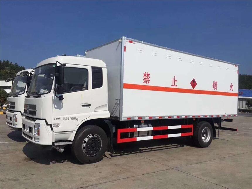 危货运输车_易燃液体厢式运输车_辽宁工厂图片大全