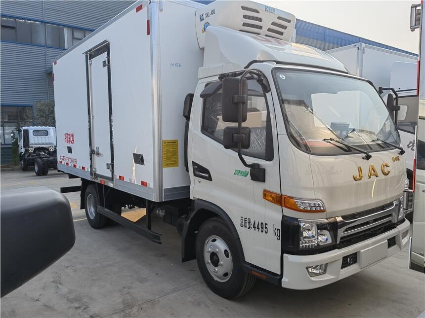 陽(yáng)泉市新能源4米2一汽解放J6F冷藏車 