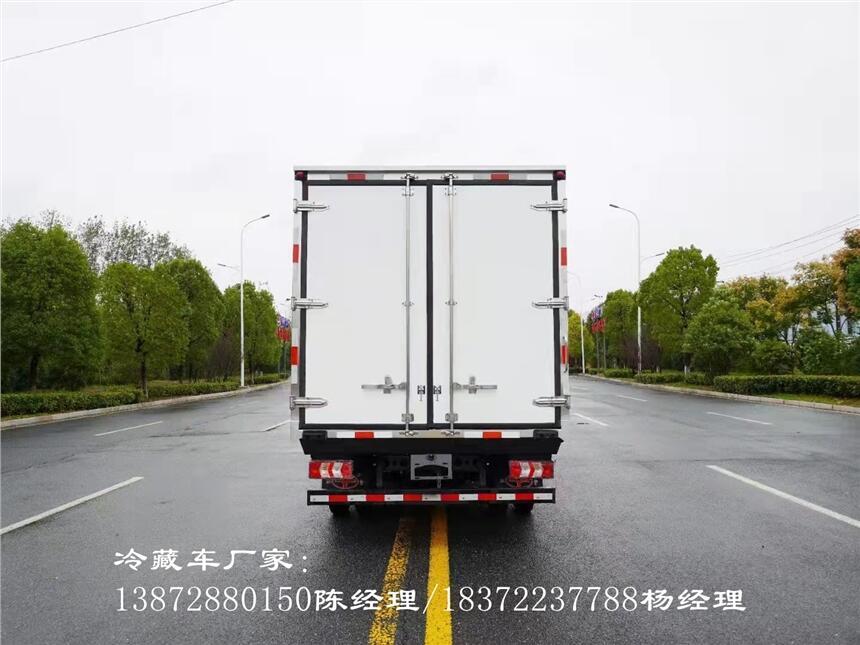 白城市福特全順國六面包型冷藏車 