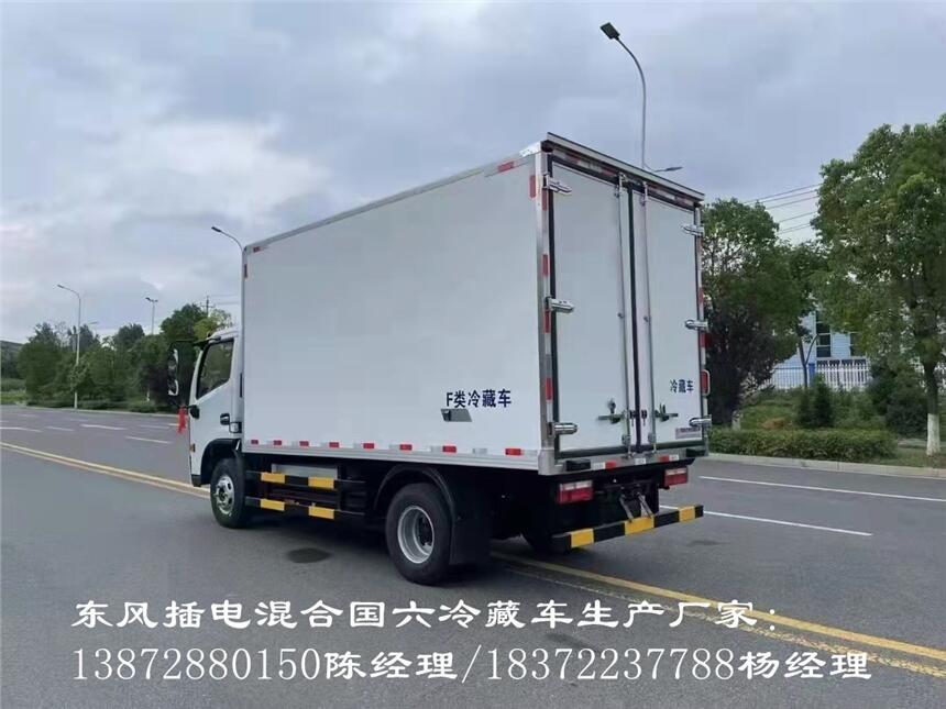 贛州市福特全順國六面包型冷藏車 