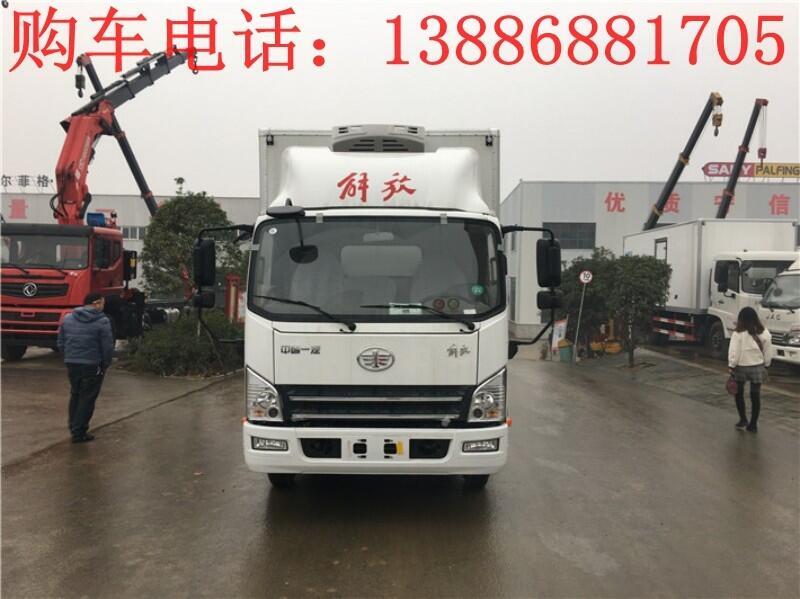 死豬食品冷藏車?yán)洳剀噰?guó)六市場(chǎng)價(jià)