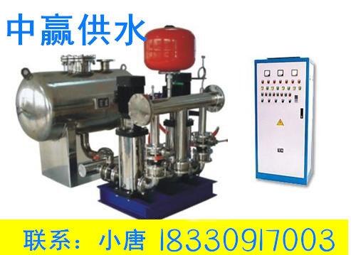 重慶涪陵箱式無負壓變頻供水設備