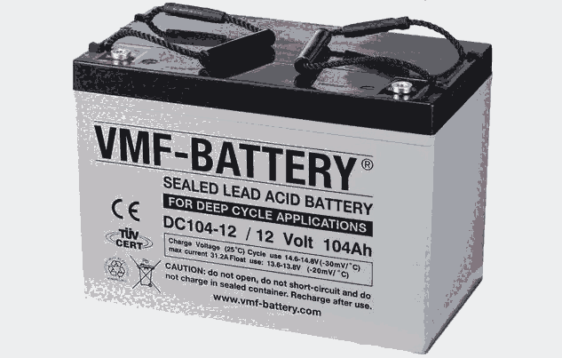 德國VMF-BATTERY DC104-12 12V104AH蓄電池 VMF歐洲制造 原裝進(jìn)口