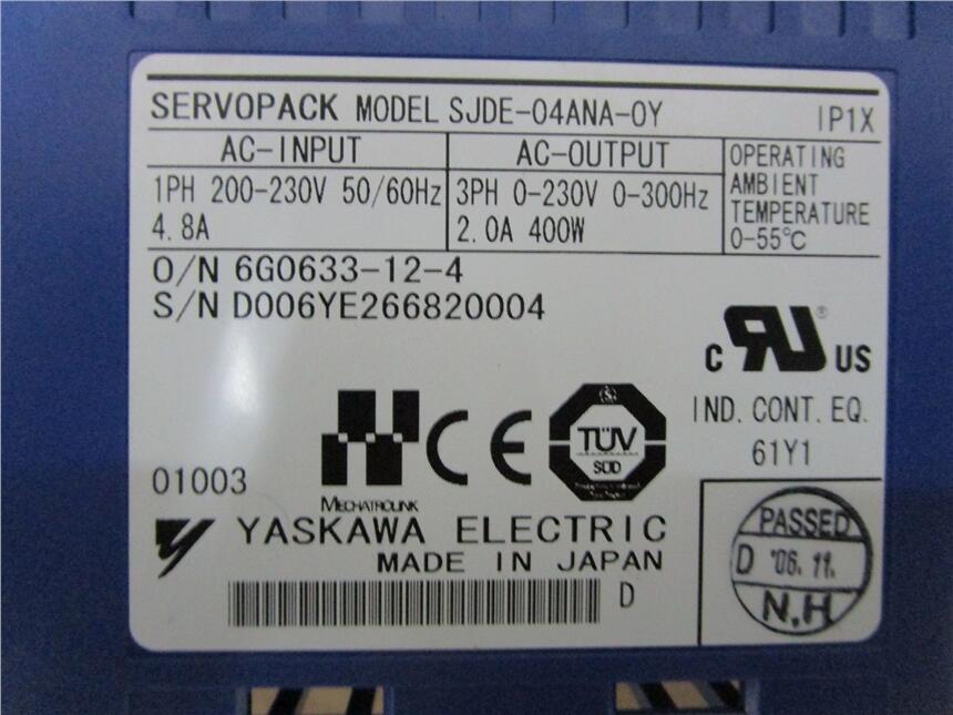 YOKOGAWA SR20-AC32 S/N A6-4 现货