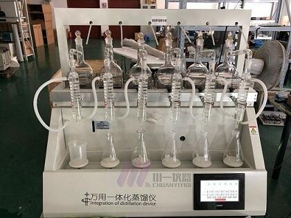 全自动二氧化硫蒸馏仪CYZL-6Y安装方法