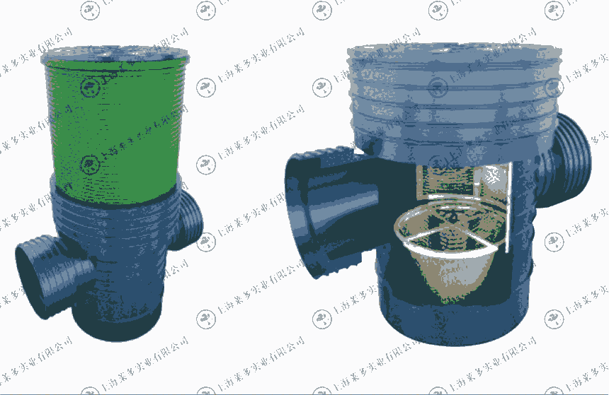上海萊多雨水收集截污掛籃沉淀裝置