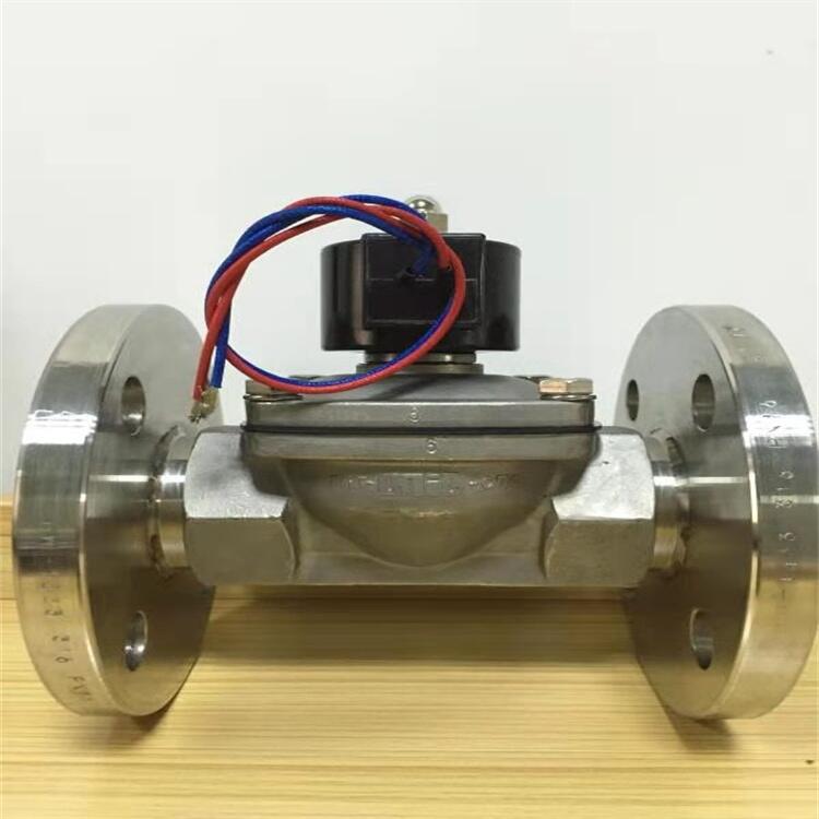 UNI-D法兰电磁阀SUS-40不锈钢电磁阀台湾鼎机UNI-D阀门工厂