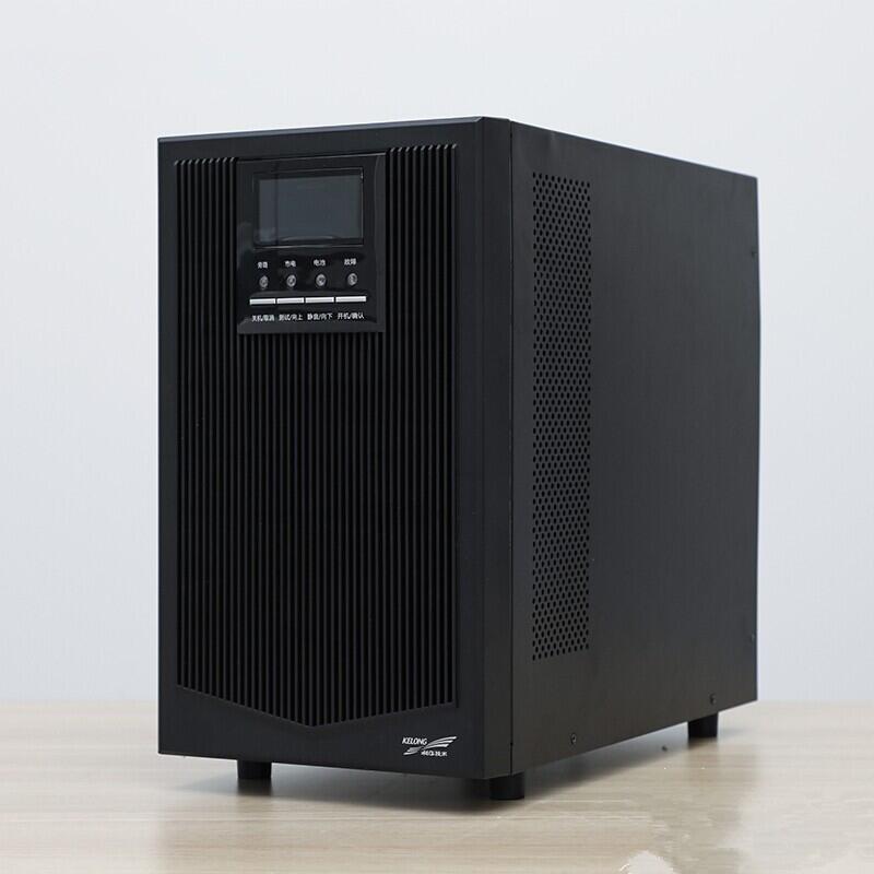 科华UPS不间断电源YTR1101L高频在线式1KVA900W智能稳压/外接电池