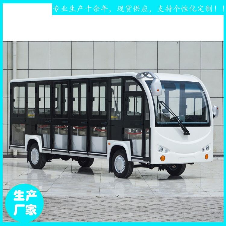 荊州鑫威18座全封閉觀光車 JZT18 龍井市鄉(xiāng)村旅游車 封閉款大學(xué)校園營運(yùn)車代步車