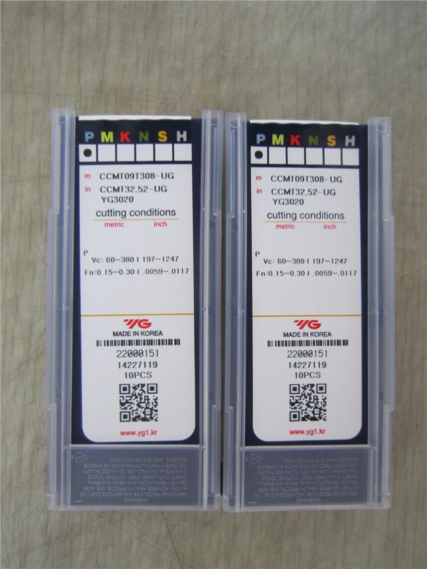 韓國YG養(yǎng)志園 切削刀片 車削刀片 CCMT09T308-UG-YG3020