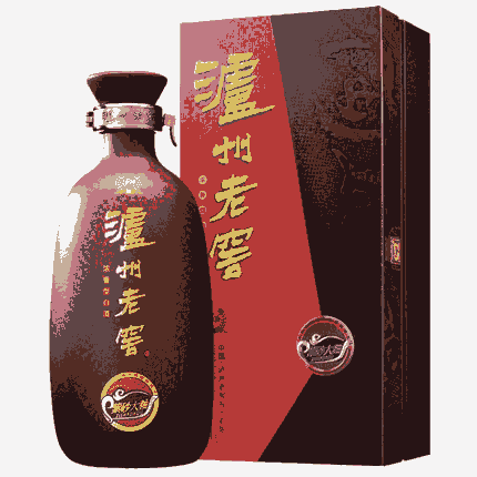 重慶瀘州老窖紫砂大曲52度濃香型白酒500ml