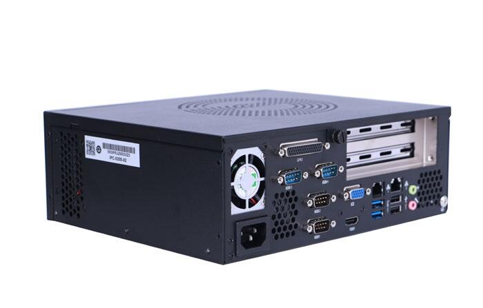 智能设备小尺寸2u主控单元工控机研祥ipc-520s持mini-itx主板h110平台