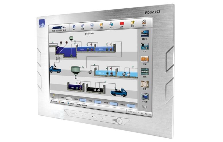 研祥PDS-1703T-01显示器17寸工业显示器OSD功能人机界面HMI