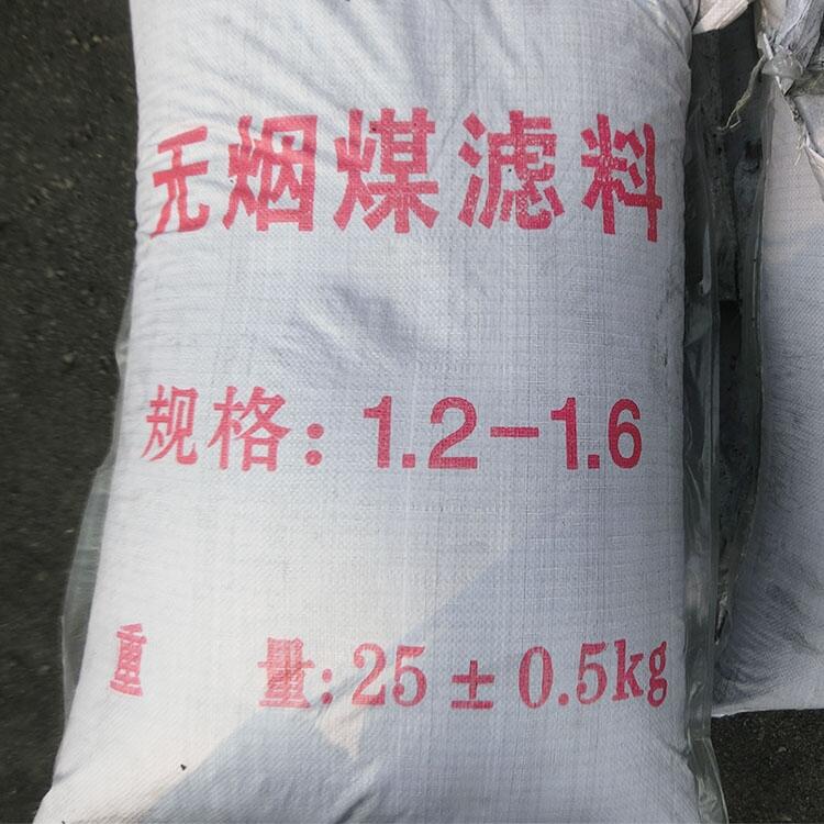 量大优惠 工厂电厂污水过滤 高低炭含量无烟煤滤料 滤池滤罐填充