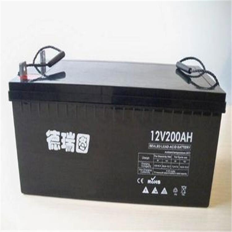 徐州德瑞圖ups蓄電池6GFM200 12V200AH20HR機(jī)房后備電源