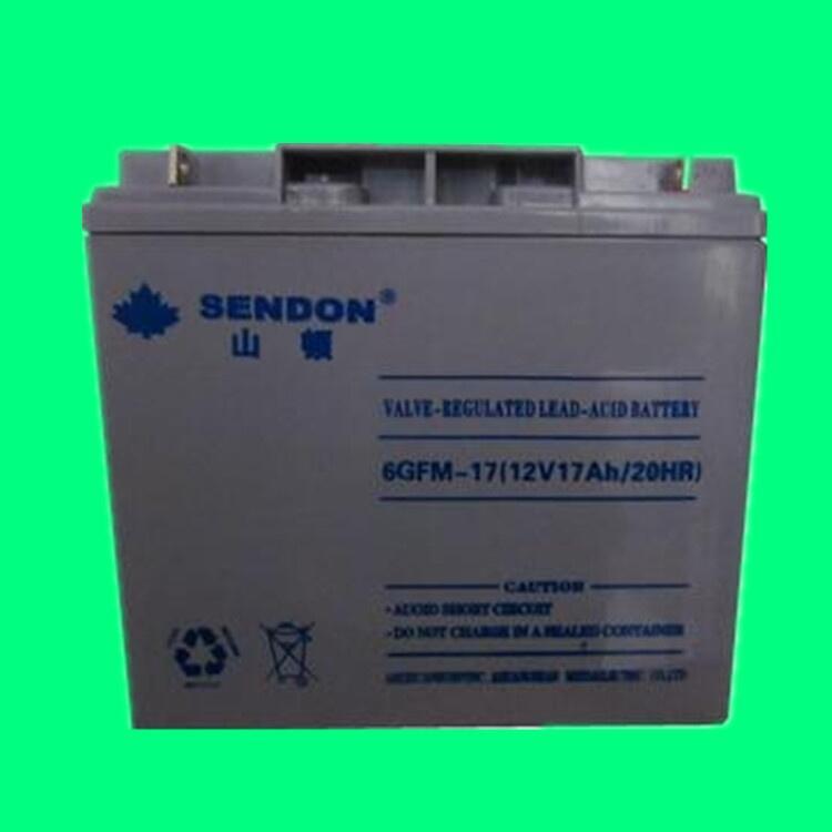 SENDON山頓6GFM-17 12V17AH20HR應(yīng)急電源蓄電池銷售