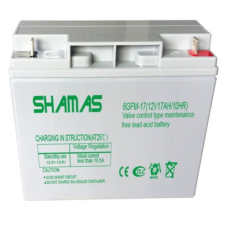 SHAMAS淞森6GFM-17消防應(yīng)急ups電源12V17AH