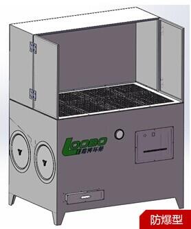 防爆打磨工作台 烟尘的过滤效率可达99.9%