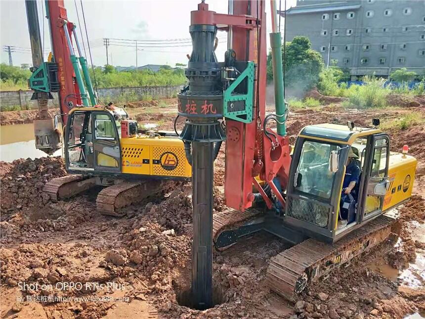 广西旋挖钻机厂家水井地基工程打桩机