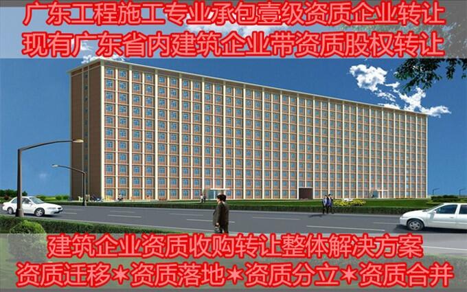 深圳二級房建資質轉讓