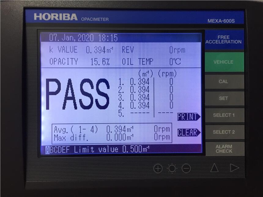 日本HORIBA MEXA-600S 柴油车不透光烟度计