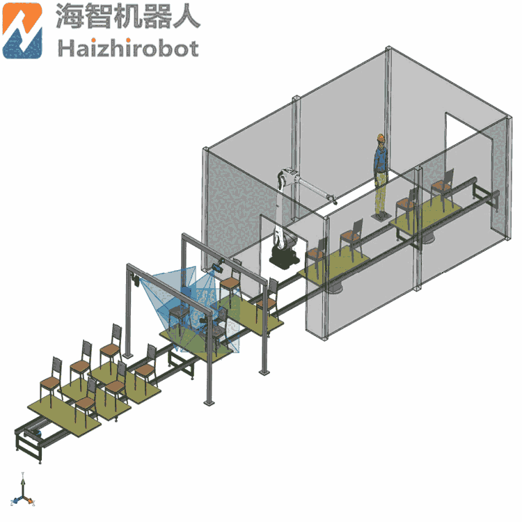 雙工位噴涂機(jī)器人東莞高品質(zhì)噴涂機(jī)器人