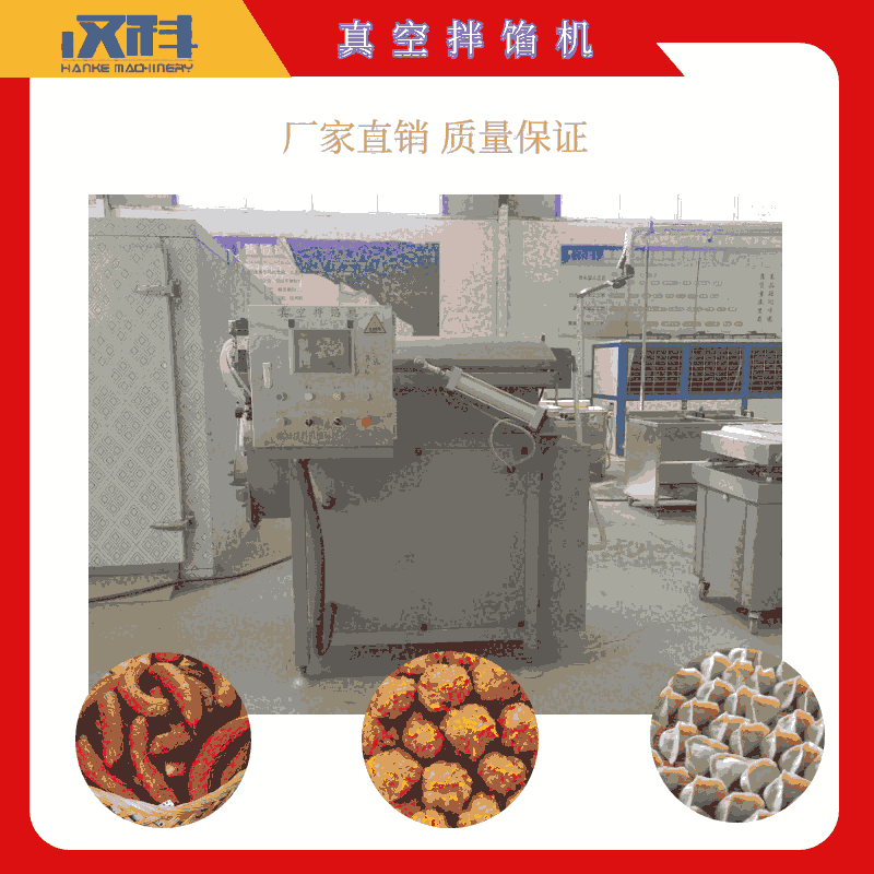 真空負(fù)壓拌餡機(jī) 全自動肉餡加工設(shè)備 火腿腸餡料攪拌機(jī)