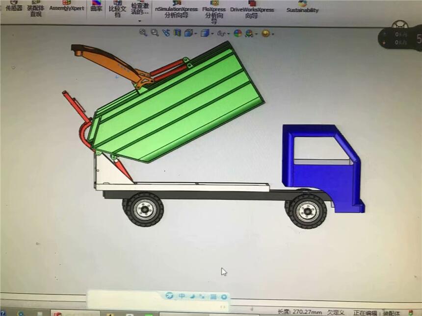 南昌市5方垃圾車_金霸擺臂垃圾車