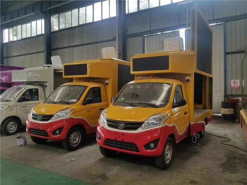 淄博市帶led屏的宣傳車_隨州流動(dòng)舞臺(tái)車價(jià)格廣告車