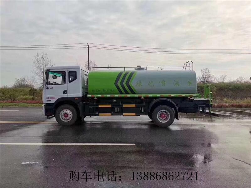 15立方噴霧灑水車用途介紹