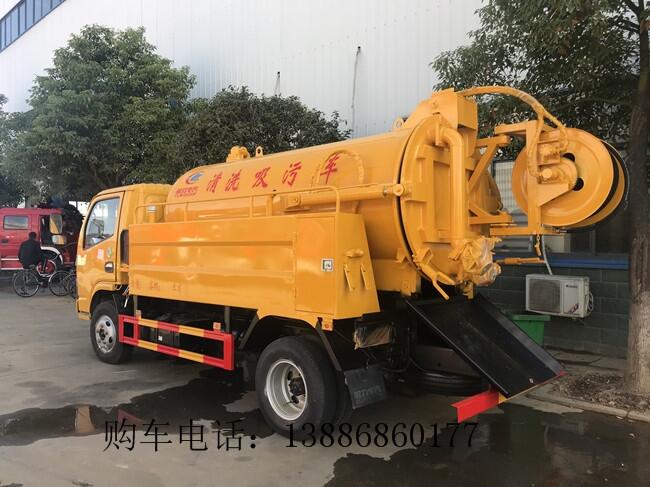 商丘后八輪吸污車(chē)車(chē)輛詳情介紹