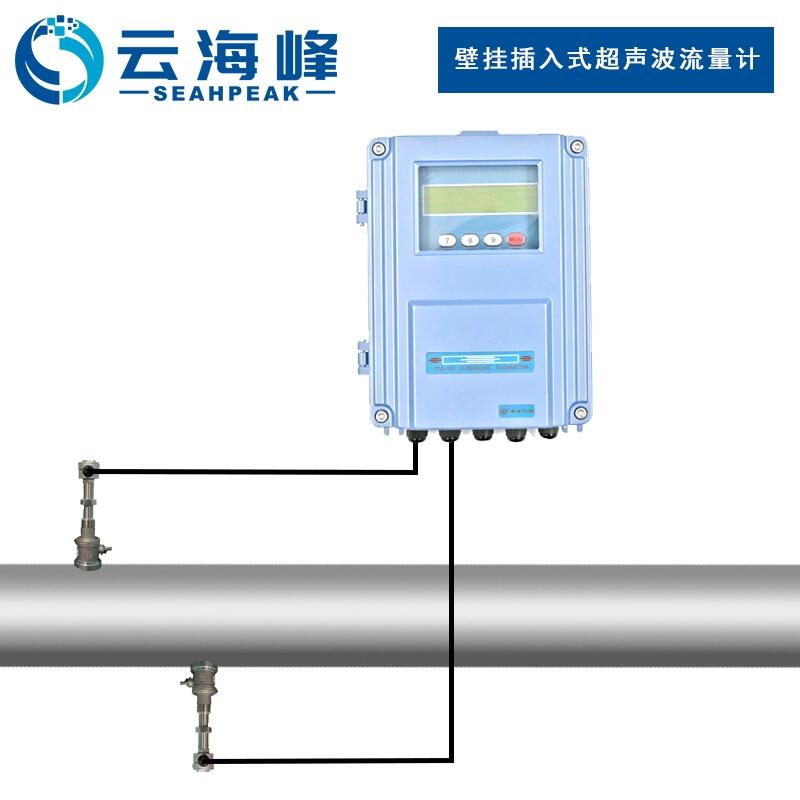 廠家直供海峰TDS-100超聲波流量計(jì)外夾插入管段式