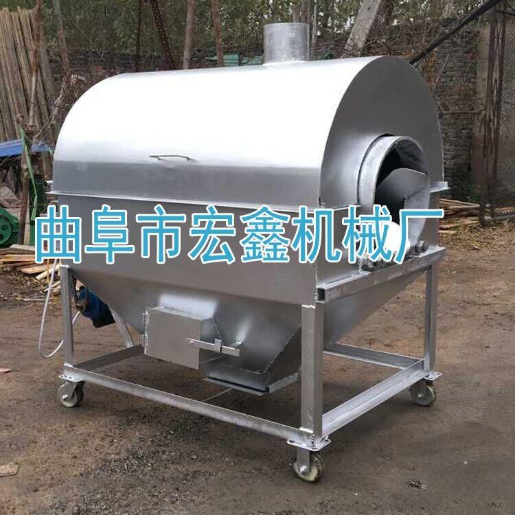 可訂溫度的菜籽電炒貨機 滾筒翻炒炒貨機 炒板栗瓜子花生機器