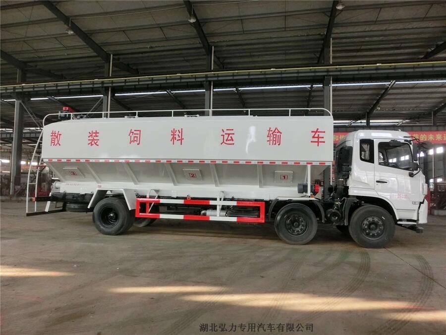 安徽柳汽乘龍散裝飼料車(chē)罐子商品批發(fā)價(jià)格