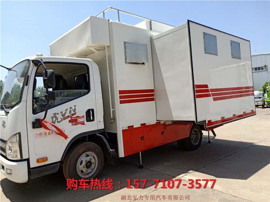 黑龍江上藍(lán)牌多功能牽引廚房類型餐飲車常用車型推薦