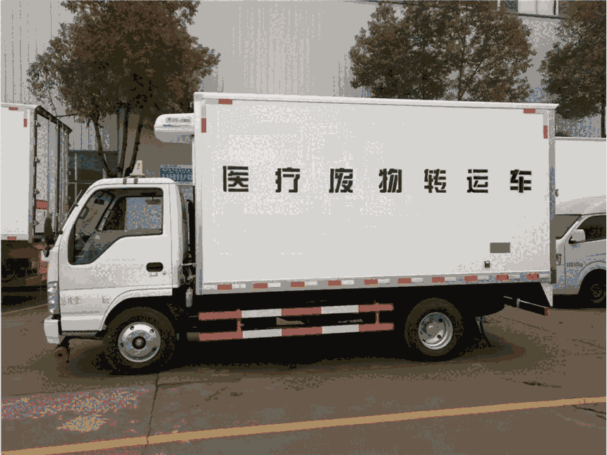 江蘇鹽城醫(yī)廢運輸噴霧消毒-腐蝕性物品轉(zhuǎn)運車授權(quán)改裝廠家