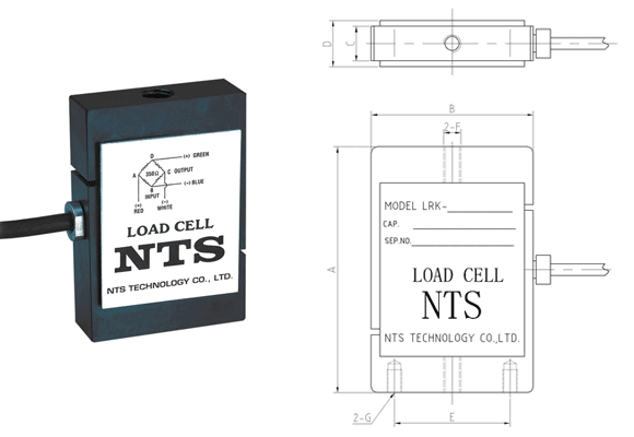 LRK-100N 日本NTS測(cè)力傳感器  NTS拉伸壓縮傳感器 NTS荷重元 NTS傳感器