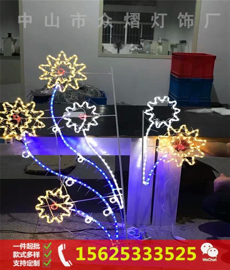 LED荷塘月色造型灯 街道广场各种灯光小品 LED过街灯 跨街灯厂家