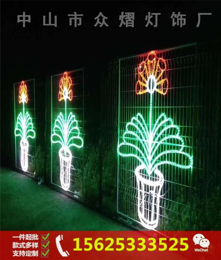 圣诞图案灯 LED路灯杆造型灯 商业广场彩灯 造型灯款式 古镇厂家