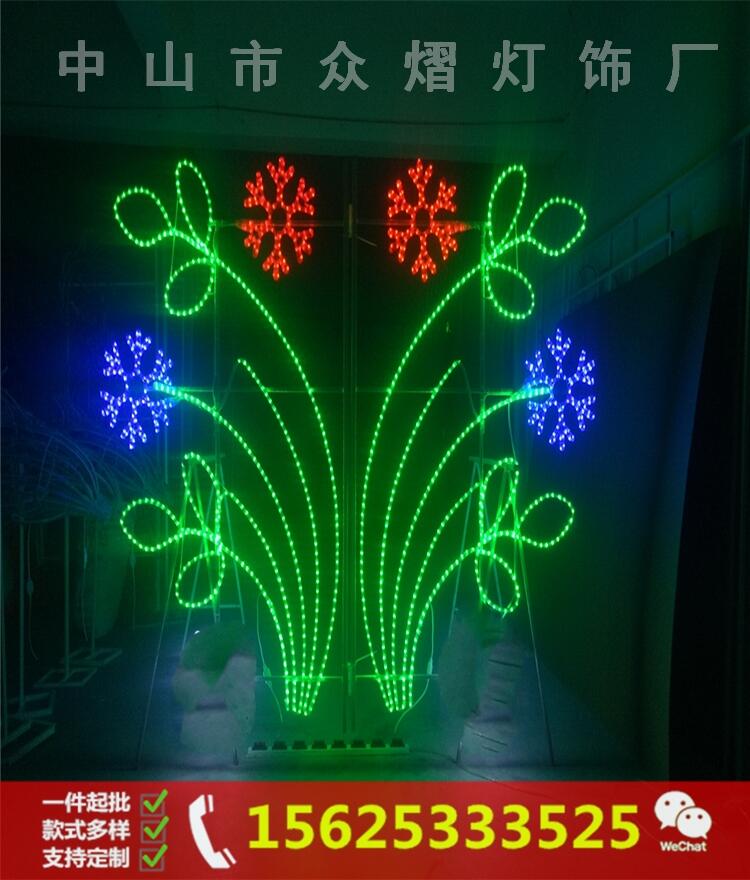 led灯杆造型灯-吉祥灯笼-景观灯