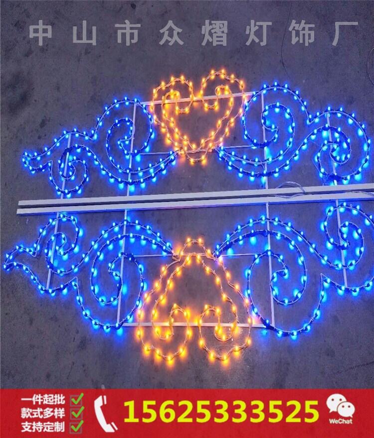 LED路灯杆造型灯 LED路灯杆装饰灯 路灯杆灯画 可开票