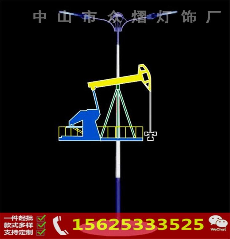 厂家直销LED造型灯 莲花造型灯 路灯杆图案灯 春节街道亮化装饰灯