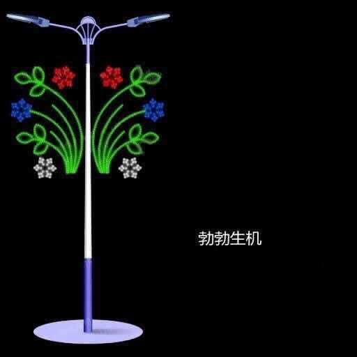 武漢樹上裝飾燈廠家安裝指導(dǎo)亮化路燈桿