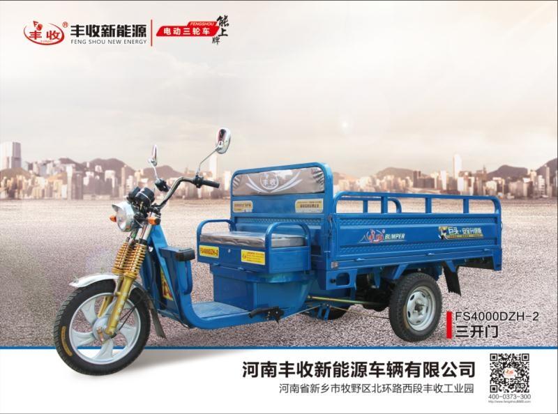 豐收上牌電動(dòng)三輪車 載貨電動(dòng)三輪車 水電三輪車