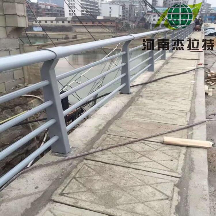 石家庄桥梁钢管喷塑河道护栏