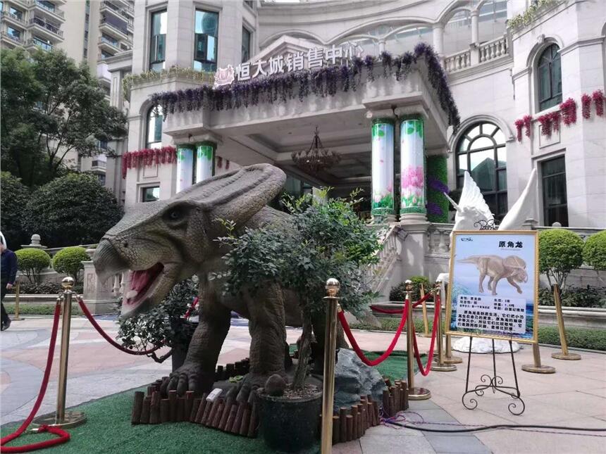 暑期熱門引流水上樂園設備租賃 動態(tài)恐龍展科普恐龍園活動