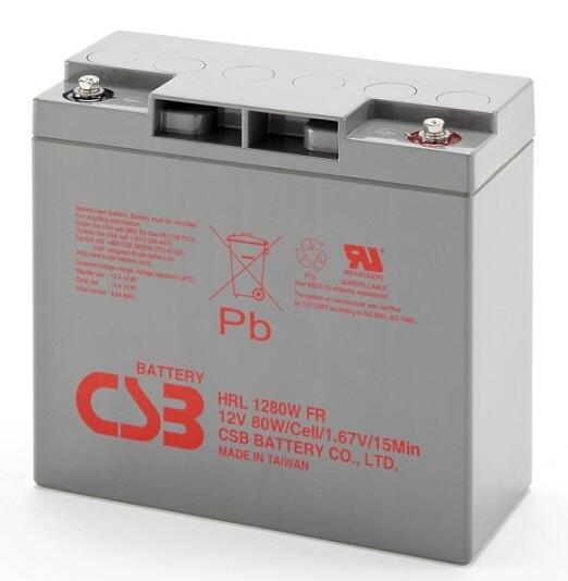 CSB蓄電池HRL1280W FR 12V80W緊急電源供應(yīng)