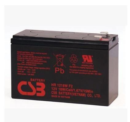 台湾希世比CSB蓄电池HR1218W F2 12V18W医疗设备精密仪器UPS用电源