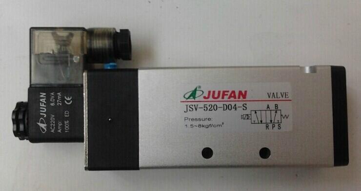 台湾君帆JUFAN电磁阀JSV-520-A01-S-AC220